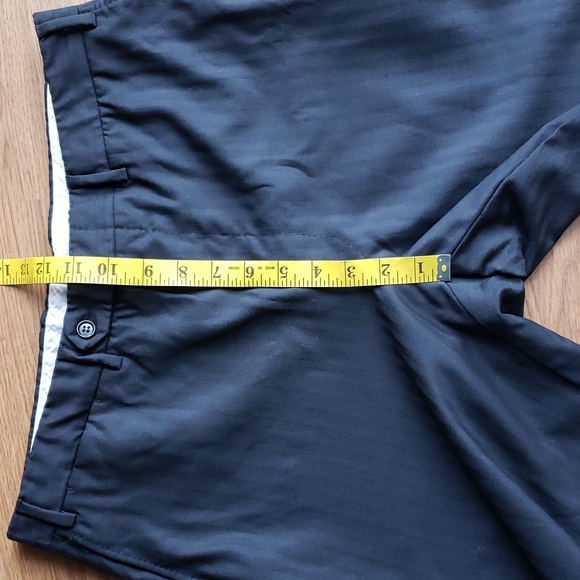 Canali Black Trouser Dress Pants 31" Waist X 29" Inseam Length Italian Designer - Picture 12 of 15